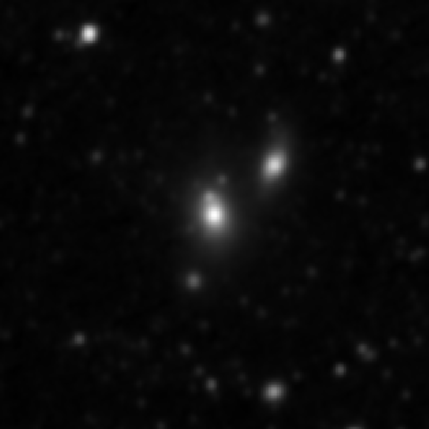 Survey preview for NGC 4077