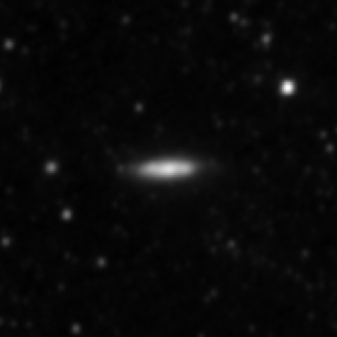 Survey preview for NGC 4129