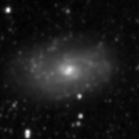 Survey preview for NGC 4145