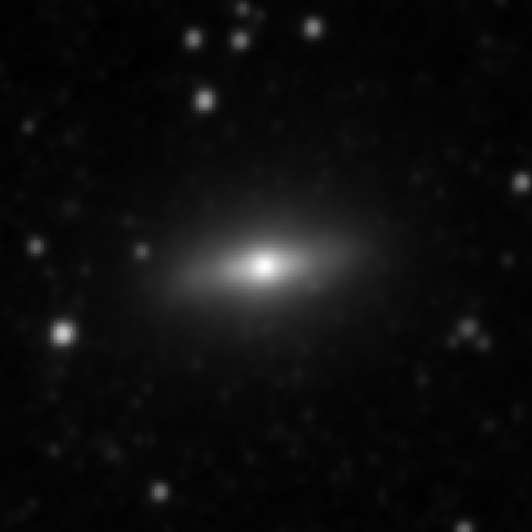 Survey preview for NGC 4251
