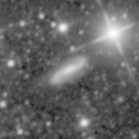 Survey preview for NGC 645