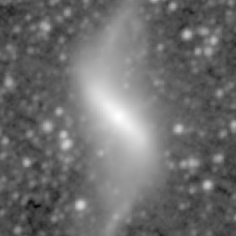 Survey preview for NGC 660