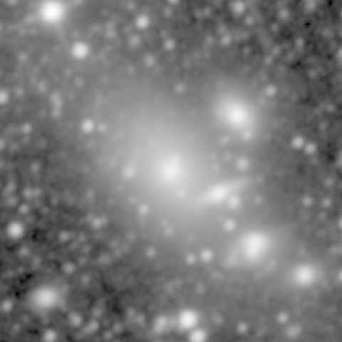 Survey preview for NGC 708