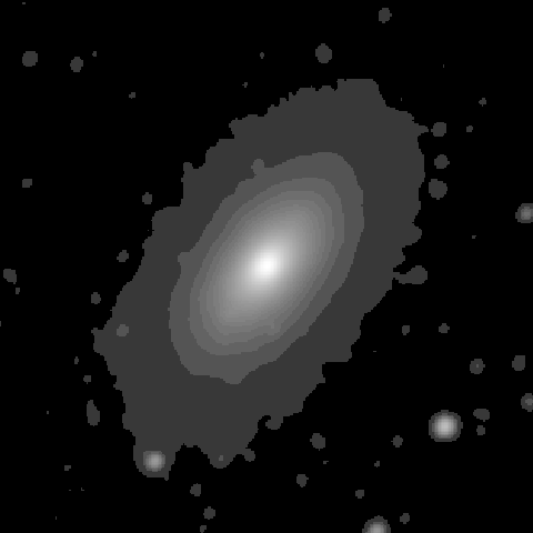 Survey preview for NGC 720