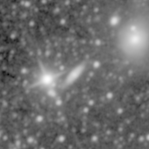Survey preview for NGC 740